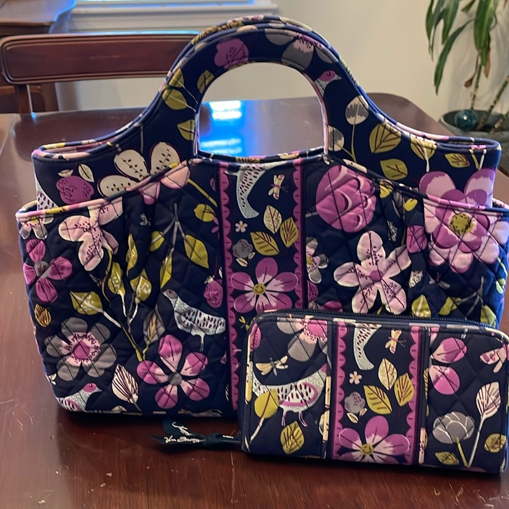 Vera Bradley Floral Nightingale set